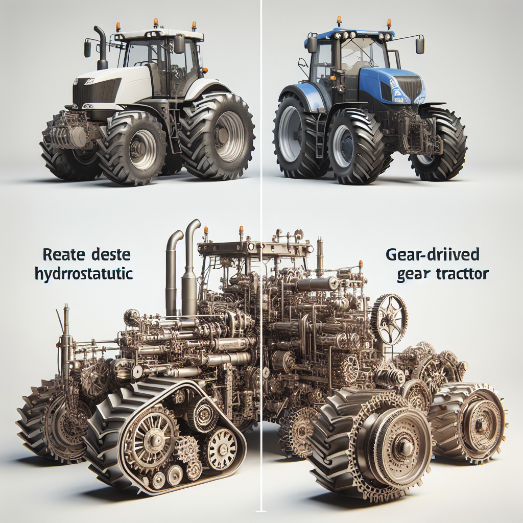 Hydrostatic vs. Gear-Driven Tractors: Which Transmission is Right for You?