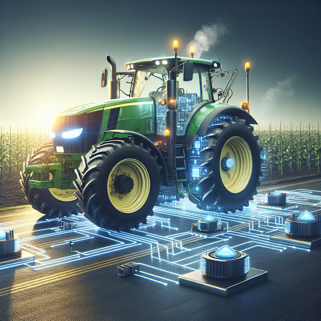 The Role of Sensors and IoT in Enhancing Tractor Functionality