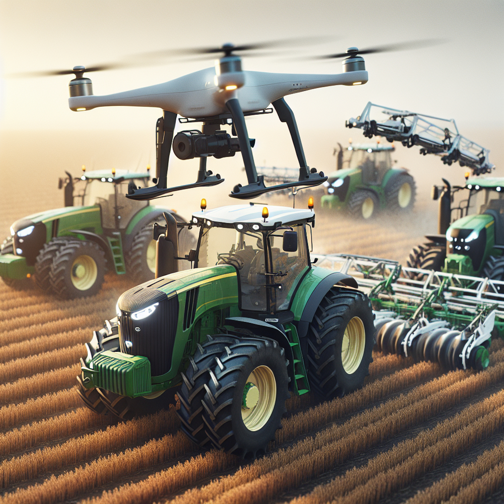 The Use of Drones and Aerial Imaging in Tractor Operations