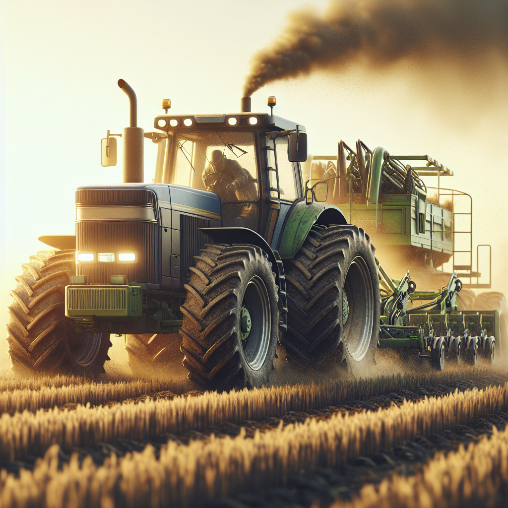 Heavy-Duty Farm Tractors: Powering Through the Toughest Jobs