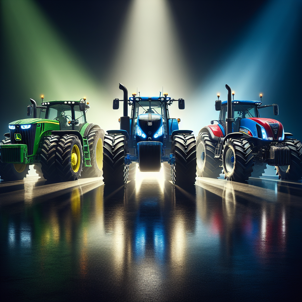 Comparing Tractors Across Brands: John Deere vs. Case IH vs. New Holland