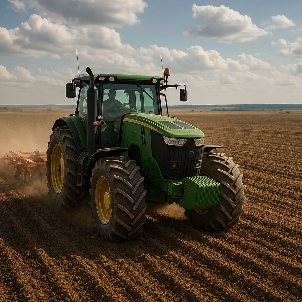 Why large-scale farming needs powerful tractors